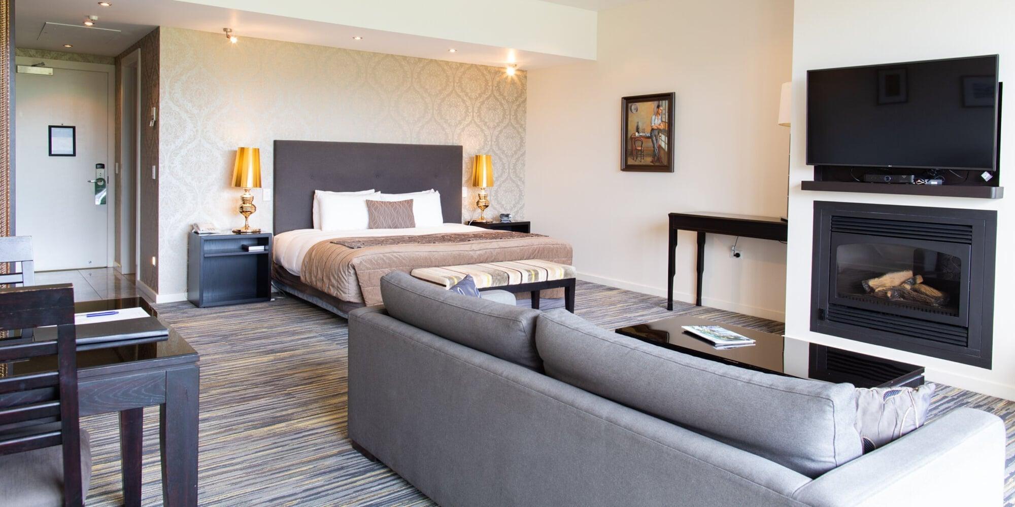 Braemar Lodge And Spa هانمر سبرينغز المظهر الخارجي الصورة A suite at the hotel