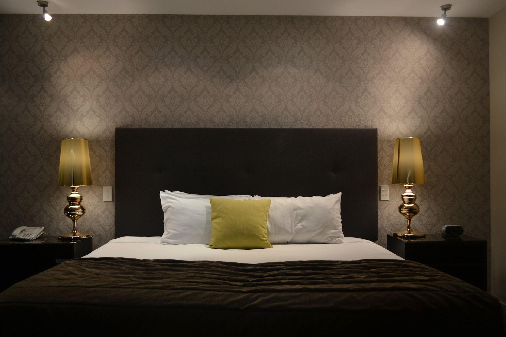 Braemar Lodge And Spa هانمر سبرينغز المظهر الخارجي الصورة A bedroom at the hotel